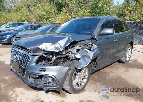 2015 Audi Q5 3.0T Premium Plus from USA, damaged, VIN WA1DGAFP8FA040542